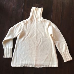 Gap Maternity Knit Sweater Ivory XL